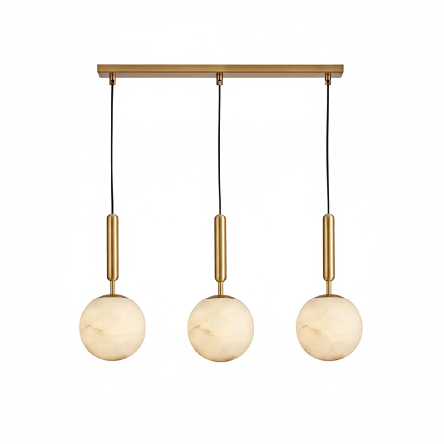 Alabaster Art Island Pendant Light