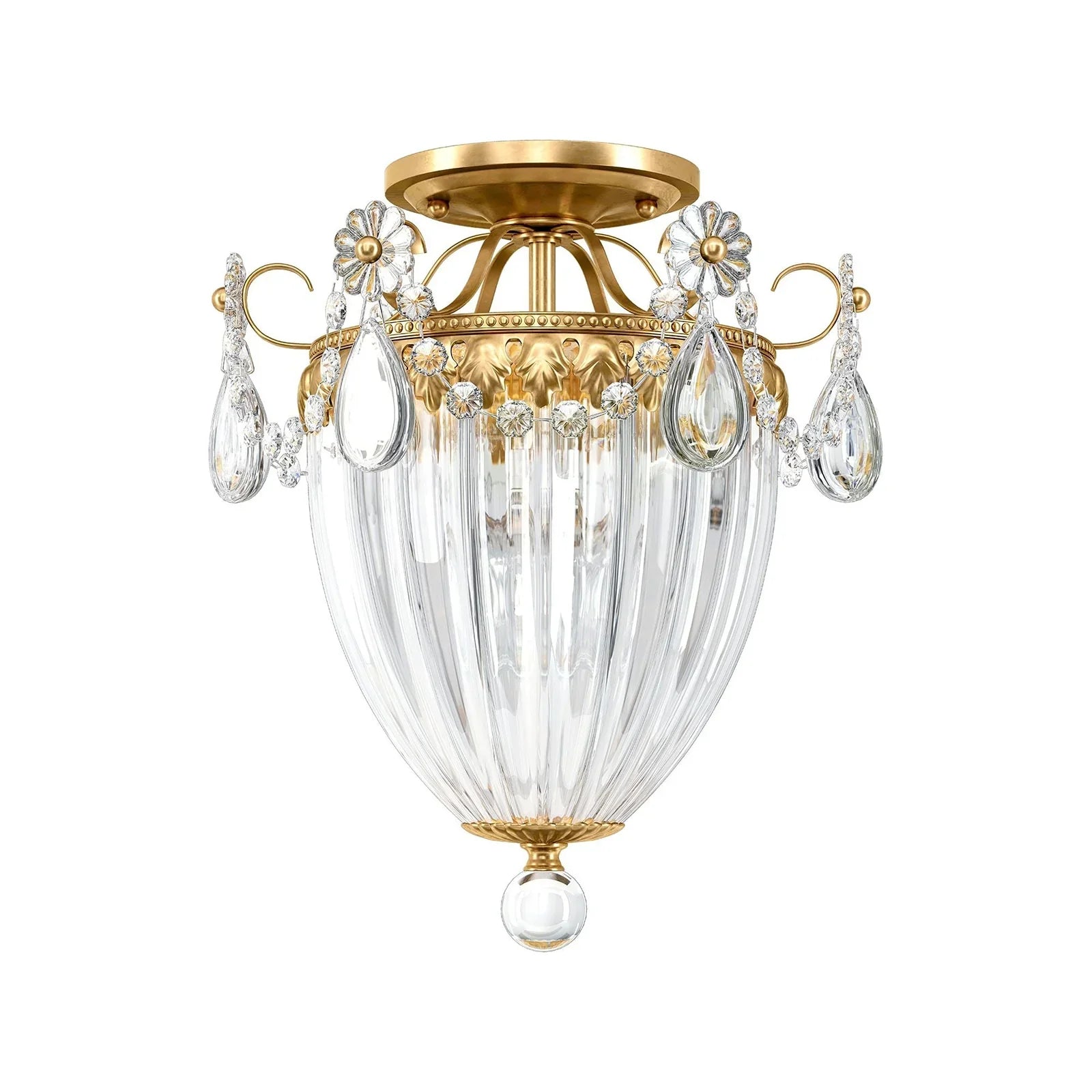 Bagatelle 3-Light Close-to-Ceiling Light