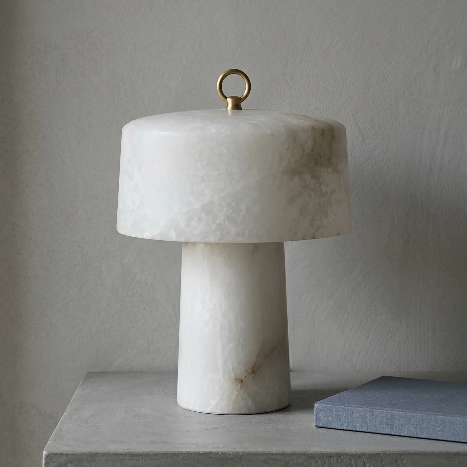 Natural Cloud Stone Table Lamp