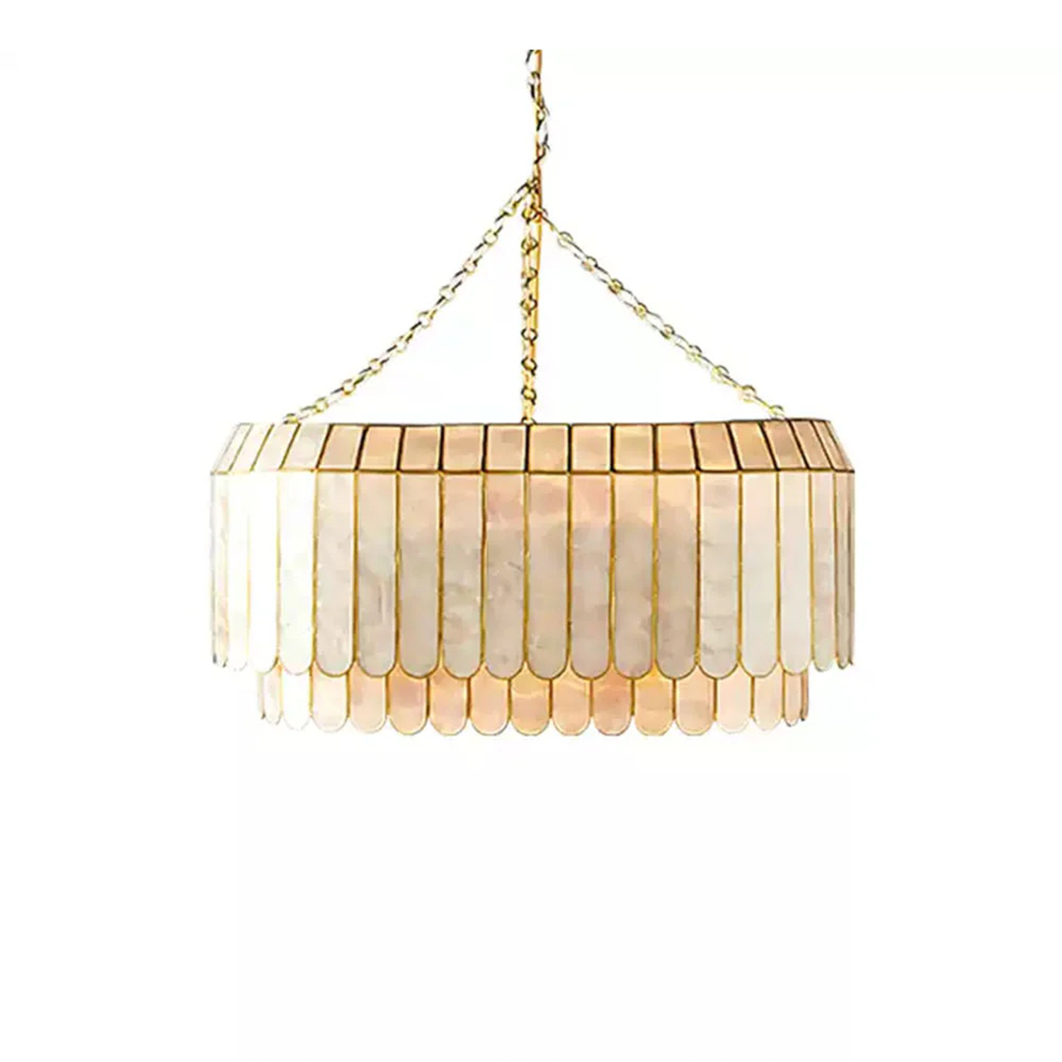 Light Luxury Shel Chandelier