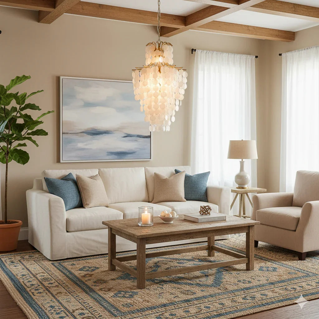 Shell Double-layer Chandelier