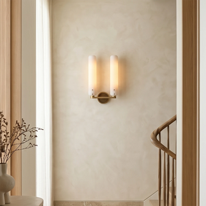 Afroalia Luxury Modern Art Deco Wall Sconce - Warm Ambience For Hallways | HoaiLamp
