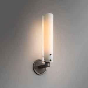 Afroalia Luxury Modern Art Deco Wall Sconce - Soft Glow Vanity Light Single Sconce | HoaiLamp