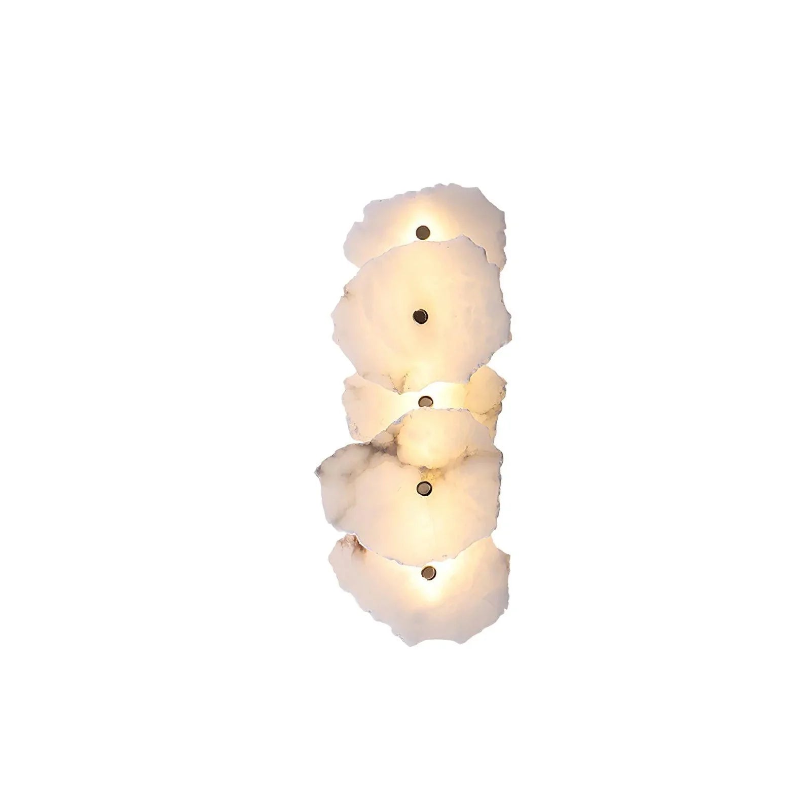 Alabaster Petra Irregular Wall Lamp