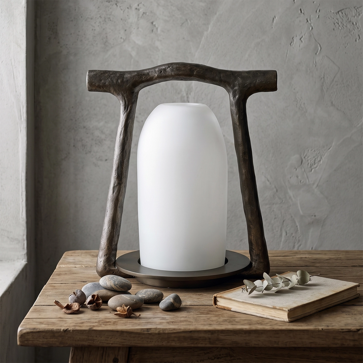 Alden Cast Branch Table Lamp - view 2 | Hoailamp