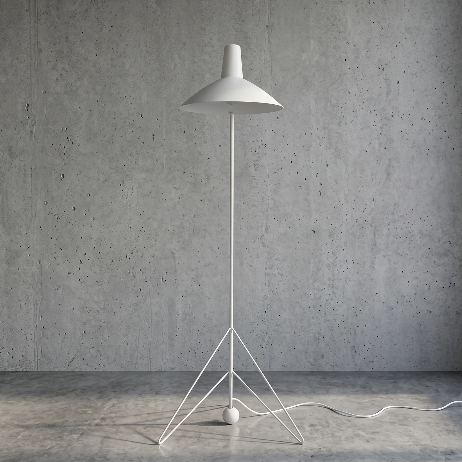 Aldric Mid-Century Tripod Floor Lamp