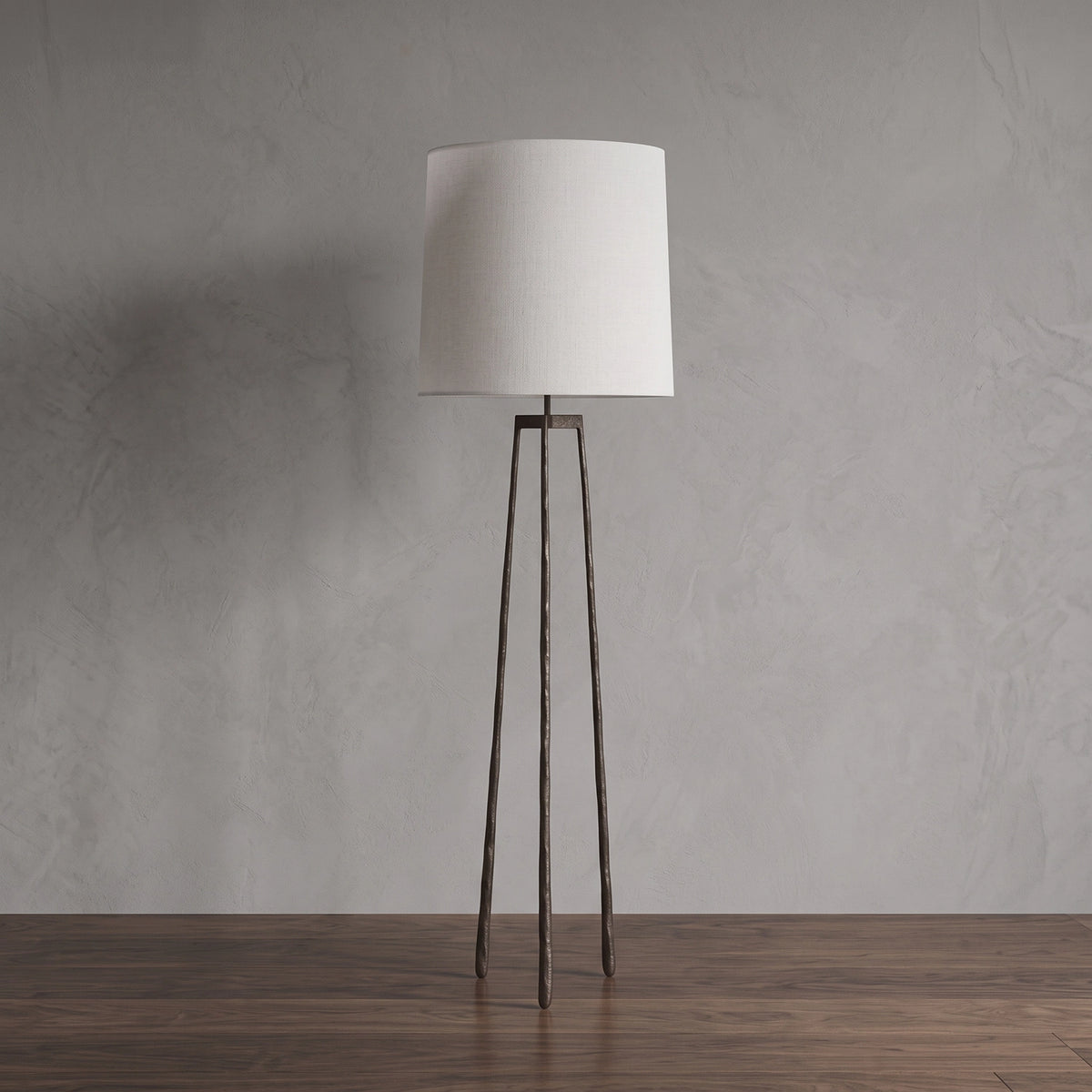 Ansel Forged Tripod Floor Lamp