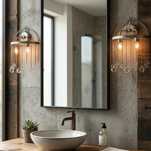 Aubreye 2-Light Sconce - Luxurious Spa Vanity Duo
| HoaiLamp