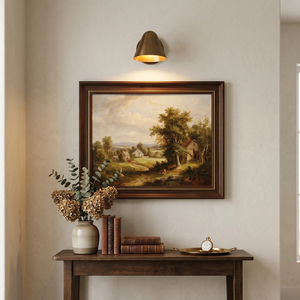 Ballstonn Brass Wall Light - Elegant Art & Mantelpiece Spotlighting | HoaiLamp