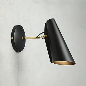 Birdy Adjustable Wall Lamp - Sophisticated Nero Black Modernist Interior Lighting | HoaiLamp