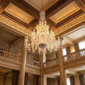 Brilliant Starry Crystal Chandelier - Majestic Opera House Scale Lighting | HoaiLamp