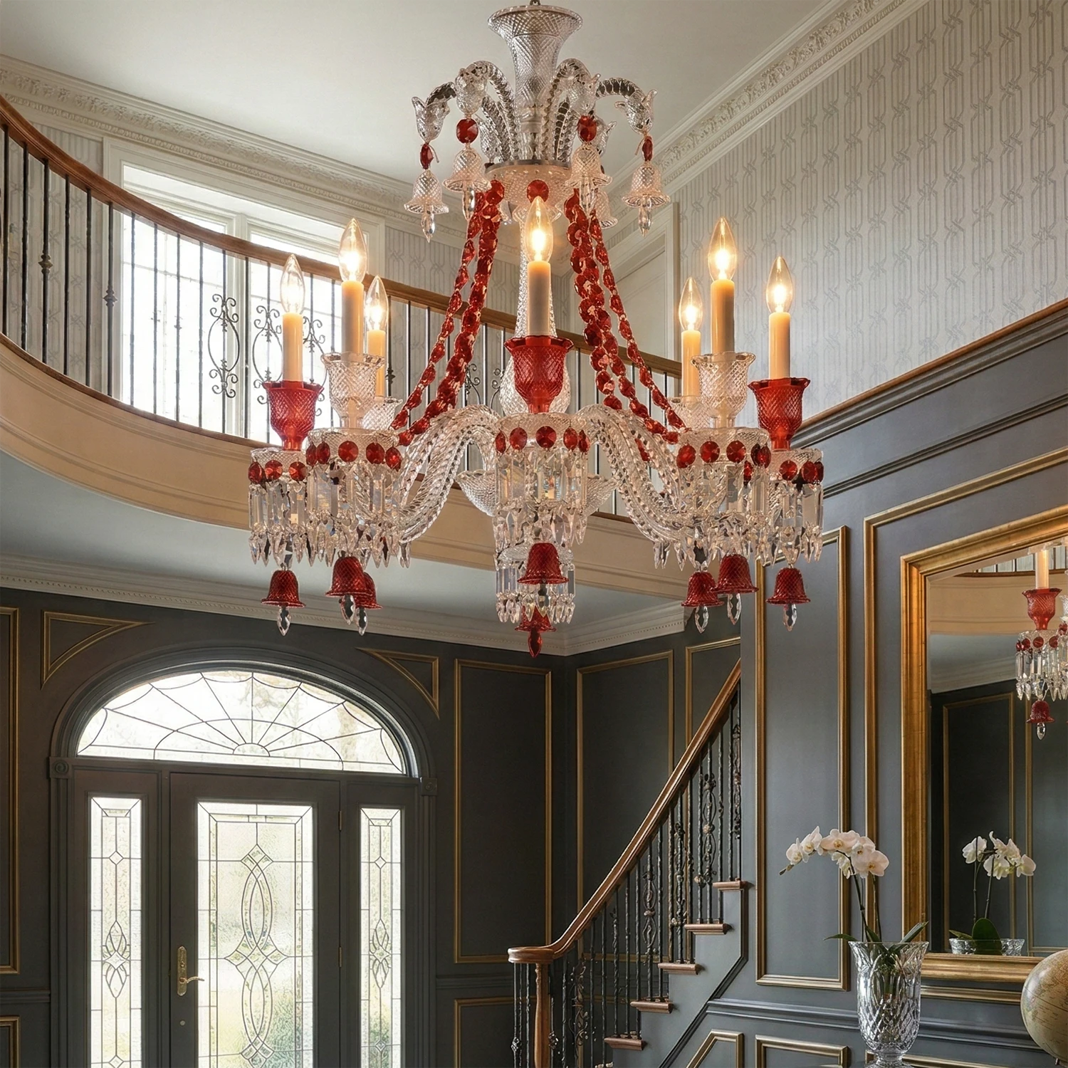 Brilliant Starry Crystal Chandelier - Grand Entrance Foyer Focal Point | HoaiLamp