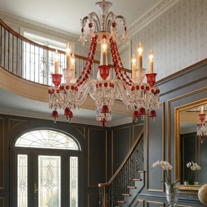 Brilliant Starry Crystal Chandelier - Grand Entrance Foyer Focal Point | HoaiLamp