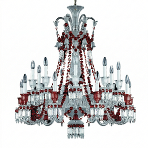 Brilliant Starry Crystal Chandelier - Magnificent Double Tier Grand Scale | HoaiLamp