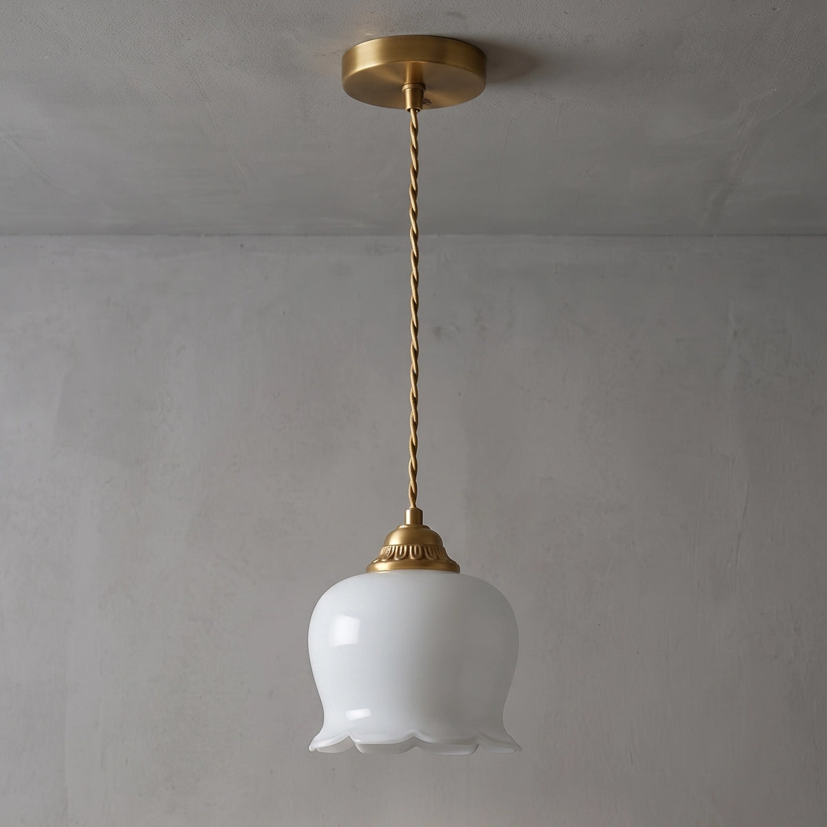 Campanula Bellflower Pendant Light