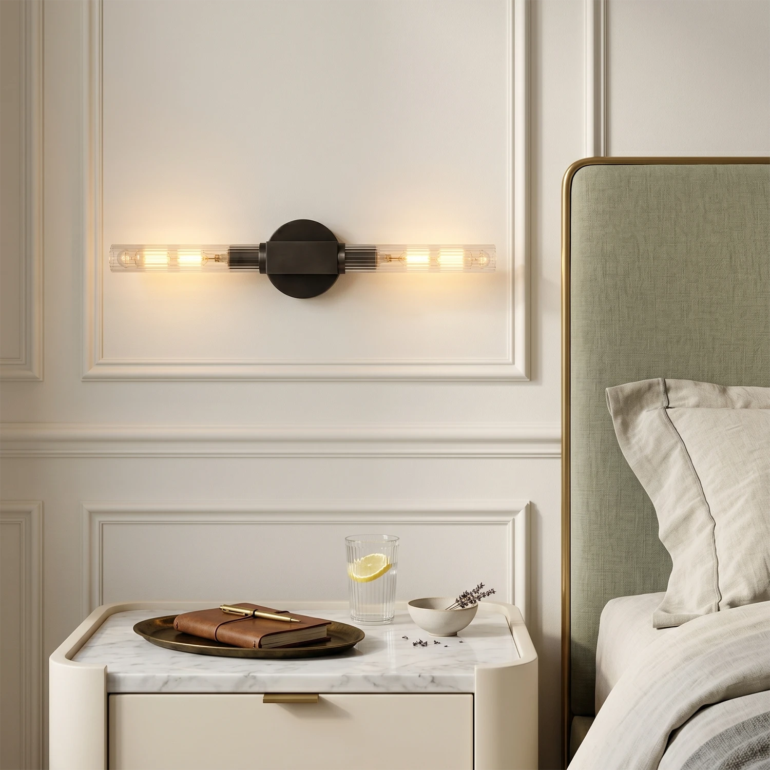 Cannellea Candlestick Linear Long Sconce