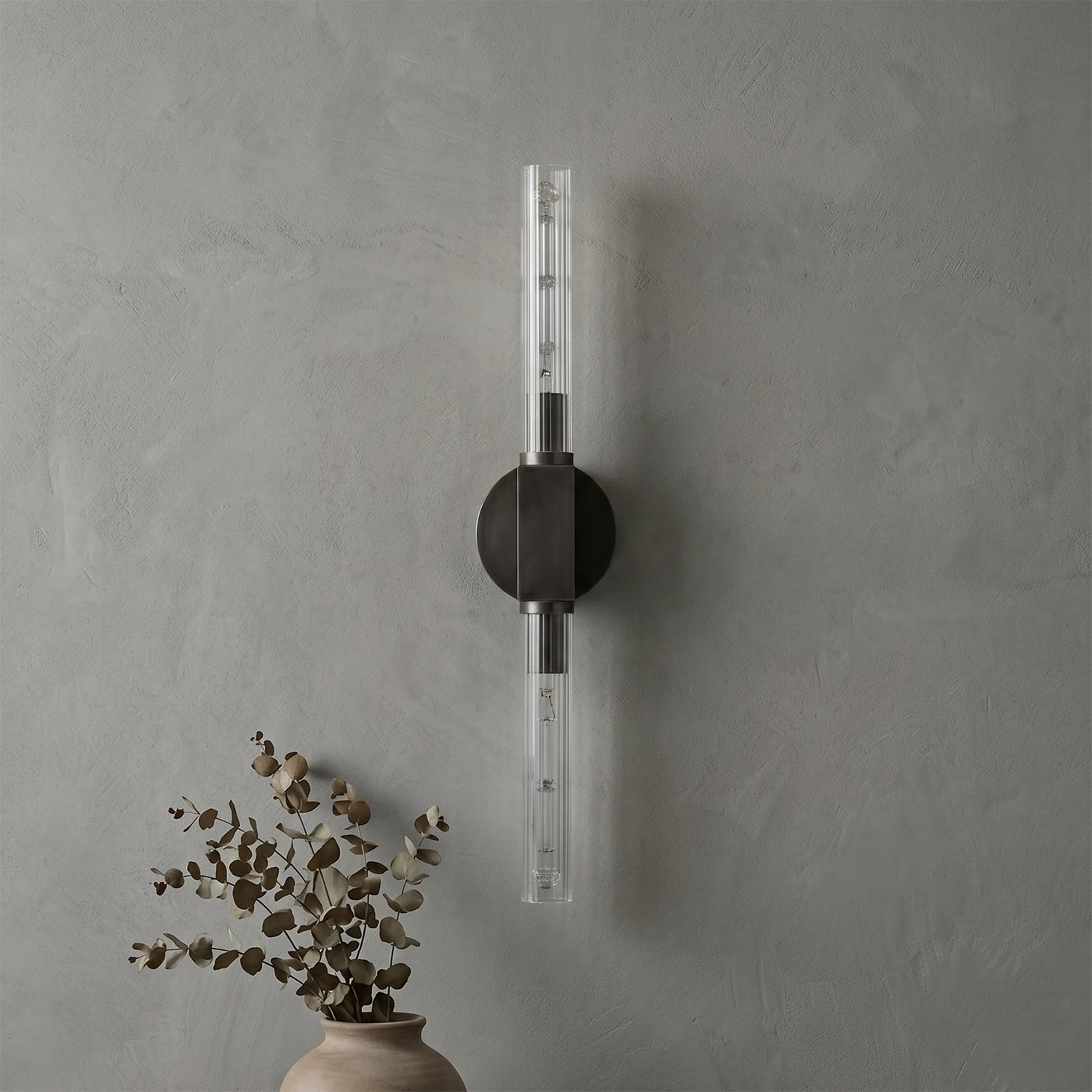 Cannellea Candlestick Linear Long Sconce