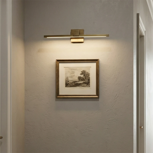 Corinth Brass Picture Light - Gallery Portrait Illumination | HoaiLamp