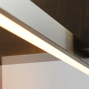 Corinth Brass Picture Light - High-CRI LED Diffuser | HoaiLamp