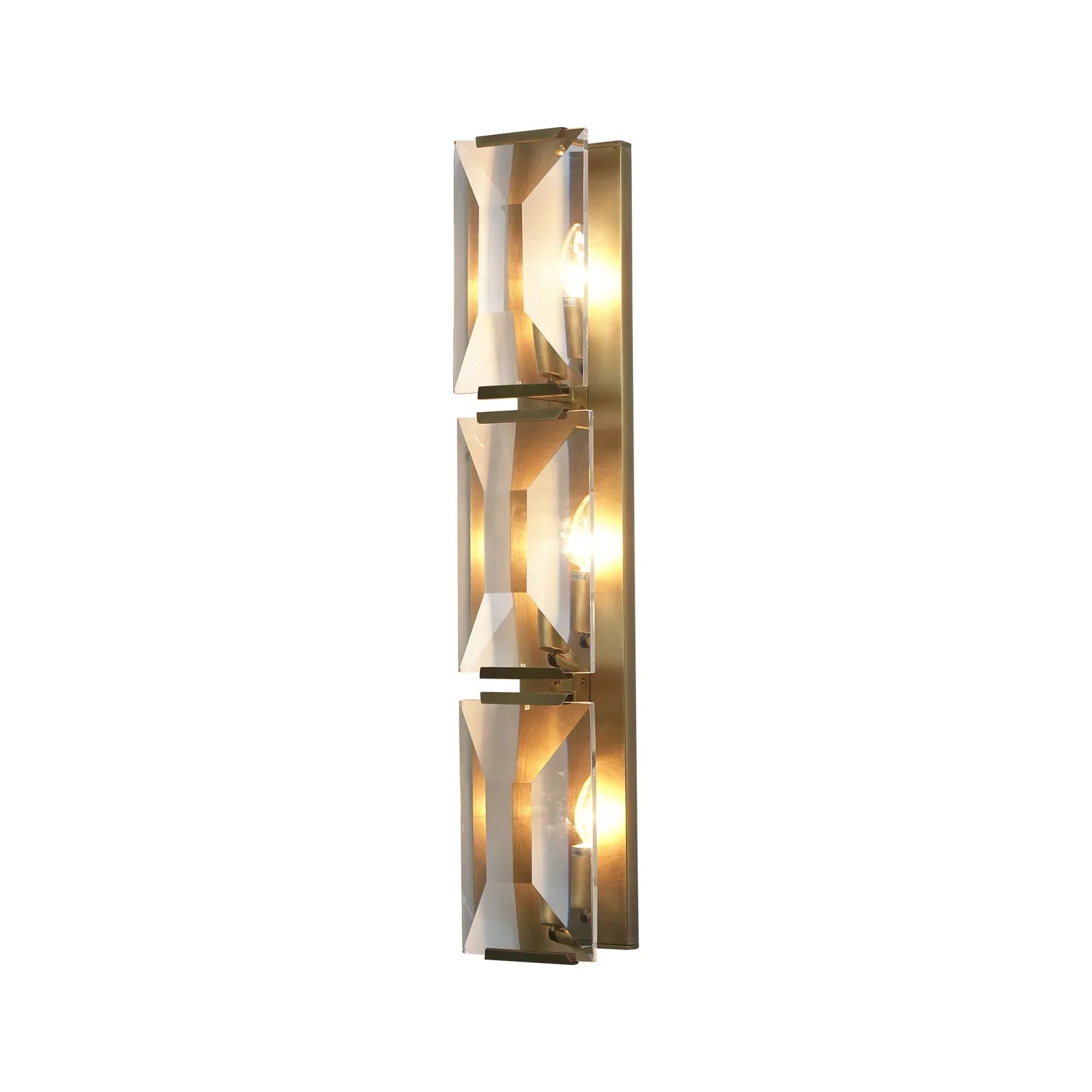Crystal Rectangular Wall Lamp