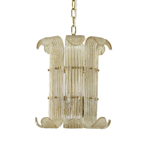 Glass Slat Drum Wall Lamp - Studio White Background Small Cylinder Version Unlit | HoaiLamp