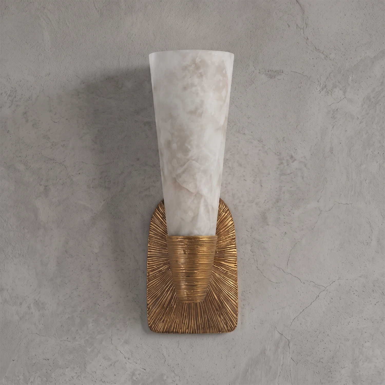 Elysian Alabaster Wall Sconce