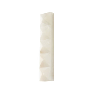 Faceted Alabaster Wall Sconce - Isolated Pure White Background Product Shot | HoaiLamp