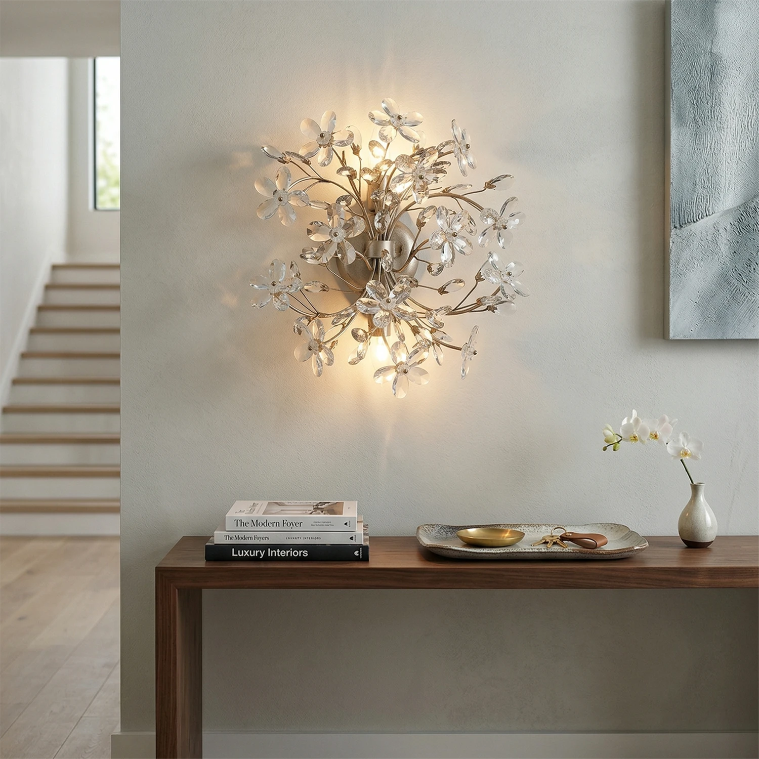 Fiore Wall Lamp - Radiant Entryway Focal | HoaiLamp