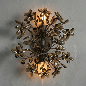 Fiore Wall Lamp - Antique Bronze Midnight Glow | HoaiLamp