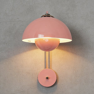 Flower Bud Wall Lamp - Soft Coral Pink Dreamy Ambiance | HoaiLamp