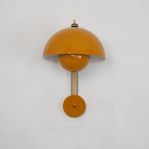 Flower Bud Wall Lamp - Ochre Yellow Pop Art Style Accent | HoaiLamp