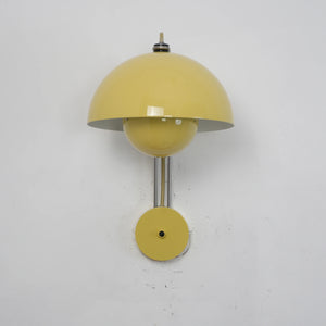 Flower Bud Wall Lamp - Lemon Yellow Fresh Modernist Fixture | HoaiLamp