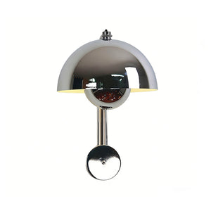 Flower Bud Wall Lamp - Mirror Chrome Industrial Sleek Design | HoaiLamp
