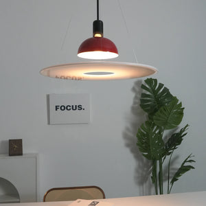 Frisbee Pendant Light - Scandi Minimalist Wall Context | HoaiLamp