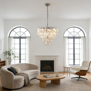 Frostelle Murano Chandelier - Grand Archway Salon | HoaiLamp