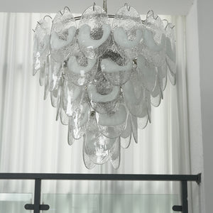 Frostelle Murano Chandelier - Minimalist Studio Silhouette | HoaiLamp