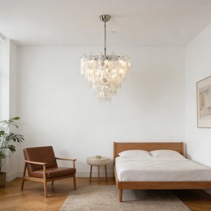 Frostelle Murano Chandelier - Modern Classic Suite Layout | HoaiLamp