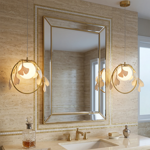 Gingko Pendant Lamp - Spa-inspired Bathroom Duo | HoaiLamp
