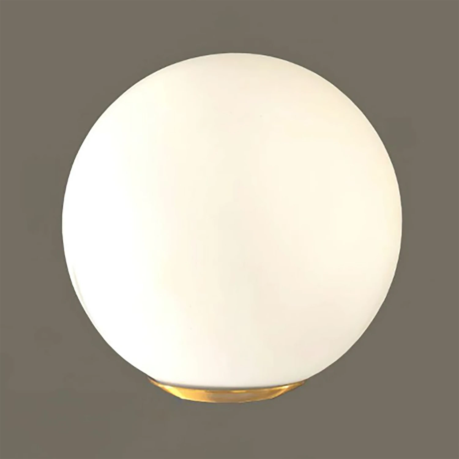 Gingko Pendant Lamp - Frosted Orb Glass Close-up | HoaiLamp