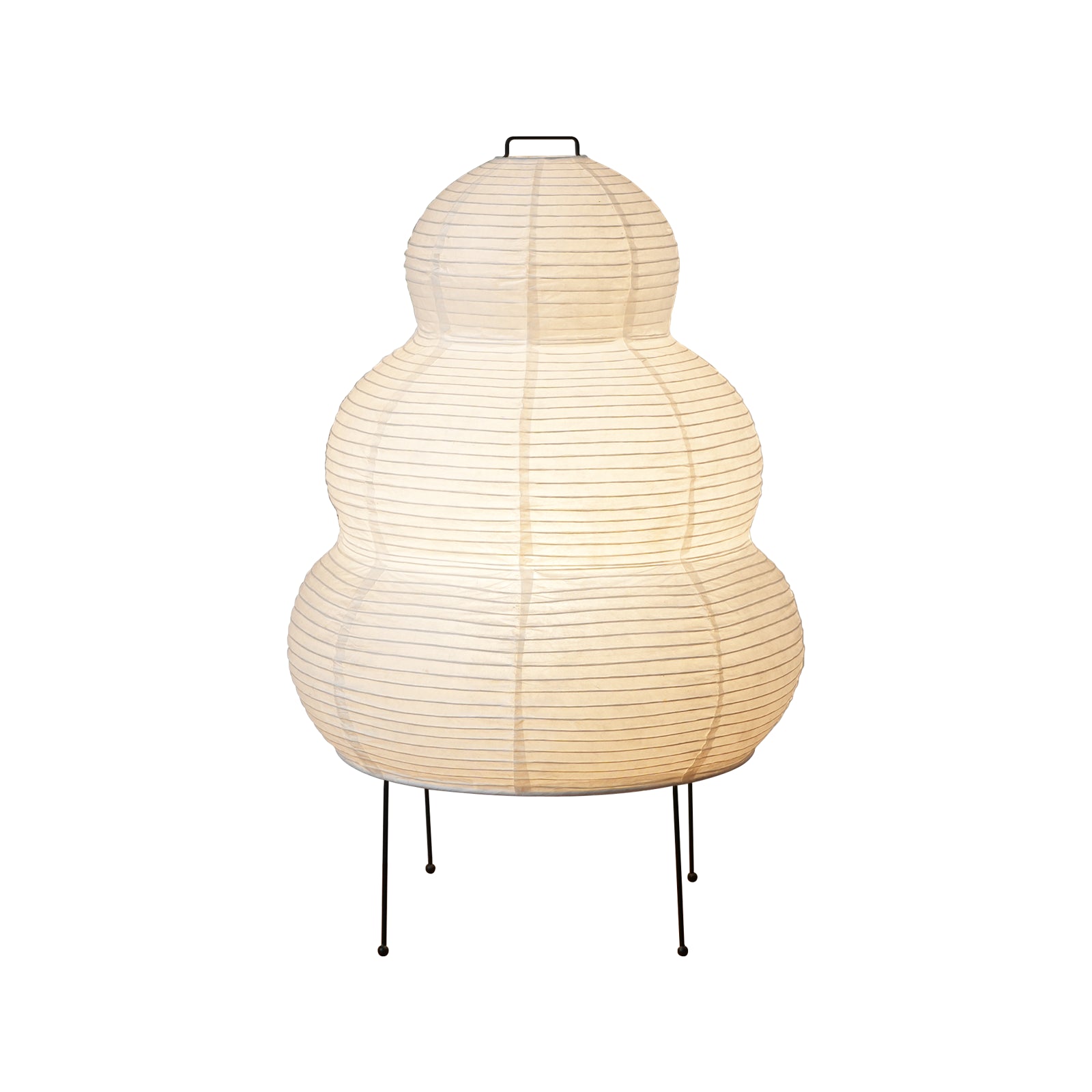 Gourd Shaped 25N Paper Table Lamp