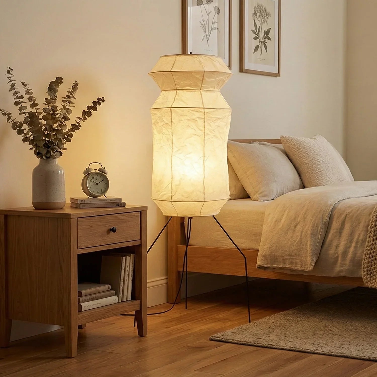 Akari Hourglass UF3-L6 Floor Lamp