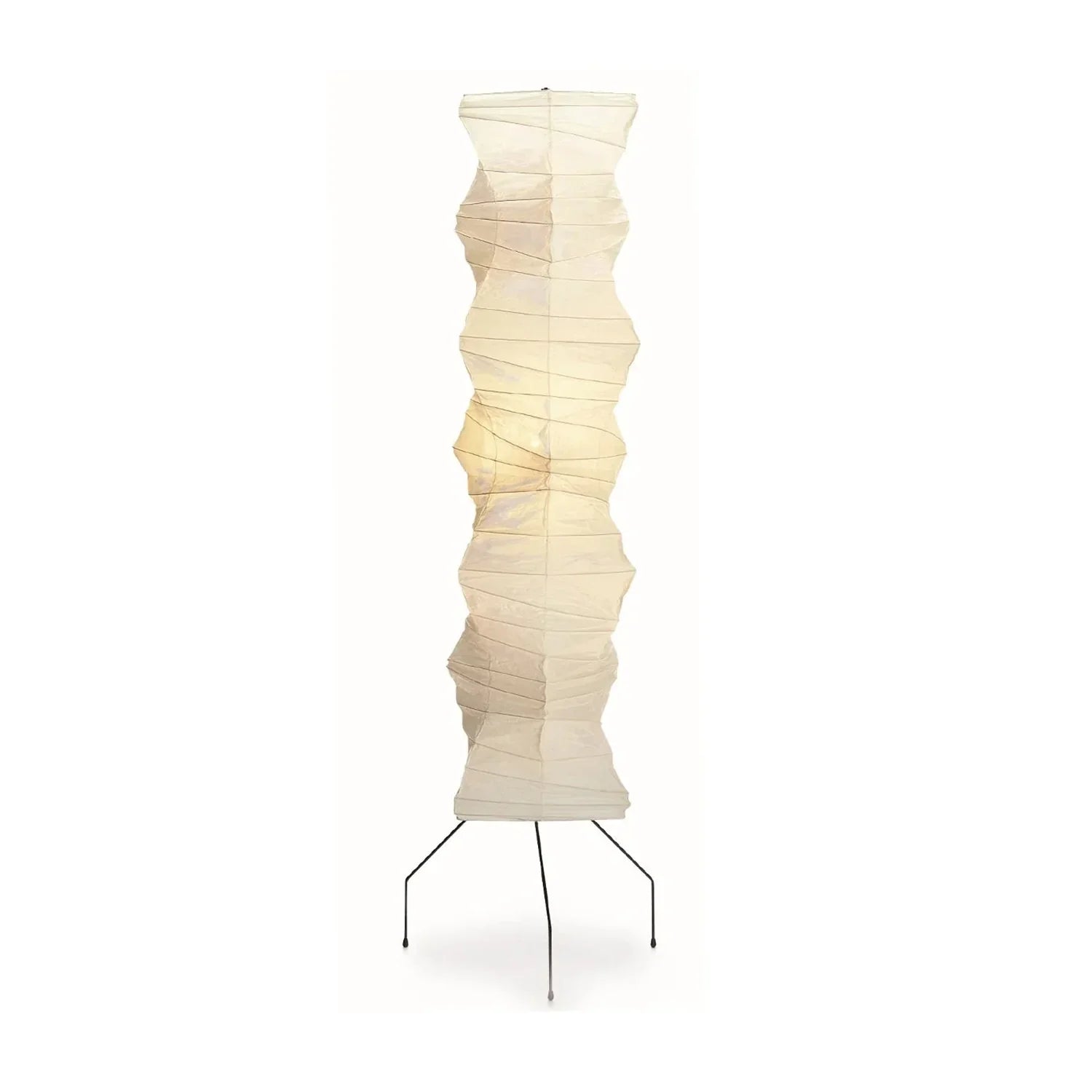 Akari Irregularly Twisted UF4-33N Floor Lamp