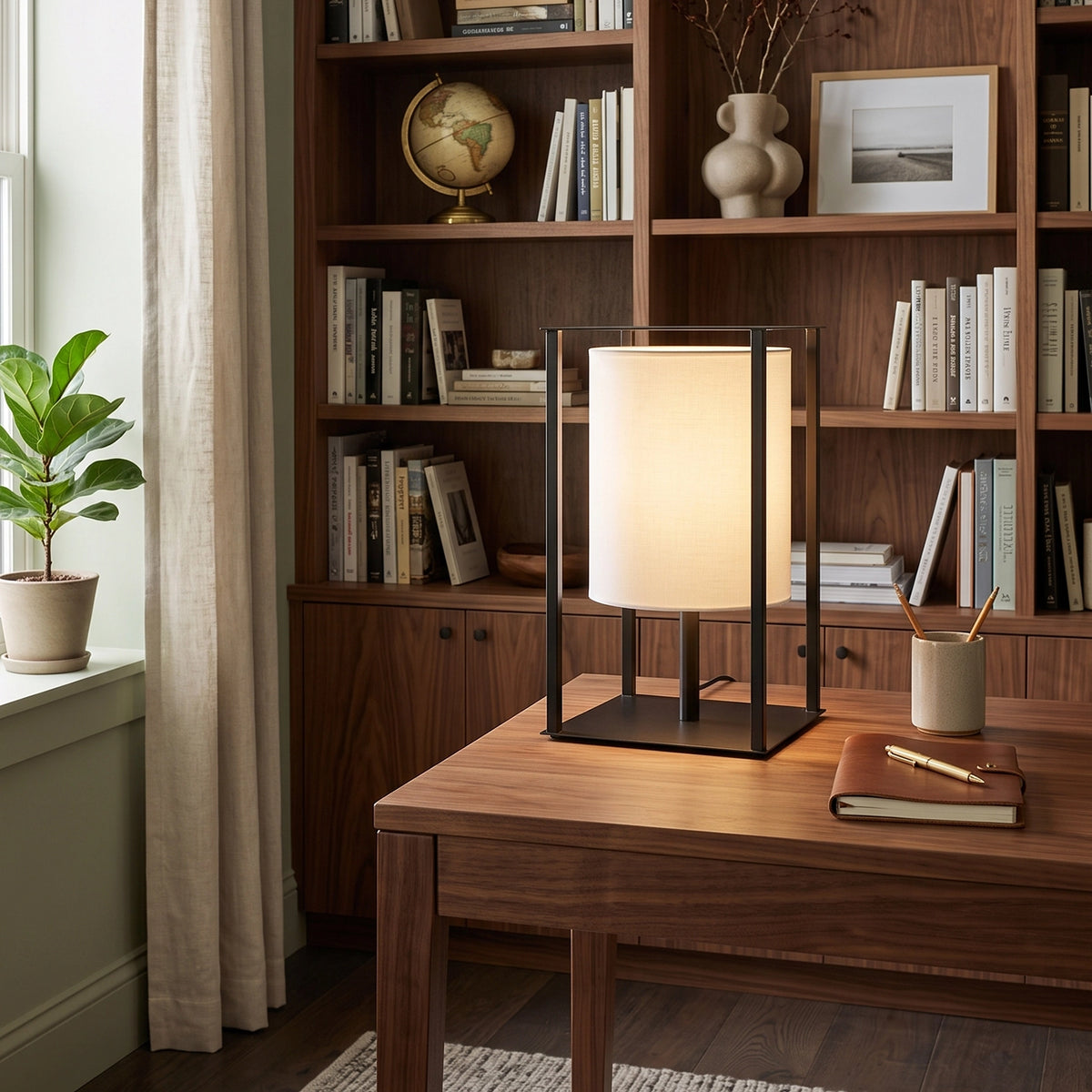 Kell Framed Steel Table Lamp
