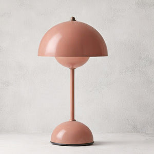Portable vp9 Desk Lamp - Soft Desert Sand Beige Cozy Indoor Bedside Glow | HoaiLamp