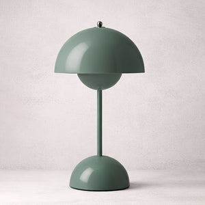 Portable vp9 Desk Lamp - Muted Sage Olive Green Earthy Tone Palette | HoaiLamp
