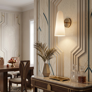 Montfaucon Wall Sconce - Luxury Dining Area Brass Wall Feature | HoaiLamp
