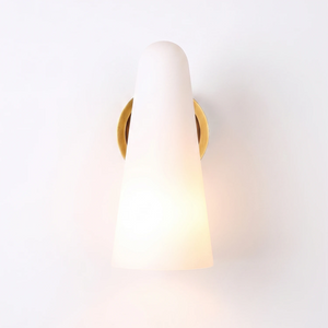 Montfaucon Wall Sconce - Single Conical Sconce Isolated on White | HoaiLamp