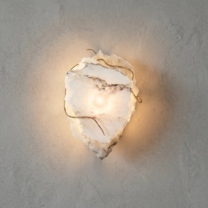 Origen Hadean Wall Lamp - Natural Stone Texture Illuminated Glow | HoaiLamp