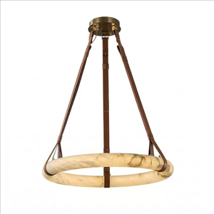 Oslo Alabaster Pendant - Three-head Grand Arrangement | HoaiLamp