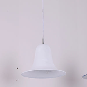 Panton Bell Pendant Lamp - Classic Matte White Commercial Clean Backdrop | HoaiLamp